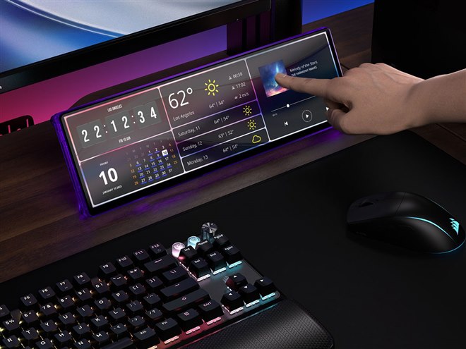 �K�W�F�b�g��������Corsair��14.5�^�}���`�^�b�`�X�N���[���ɒ���