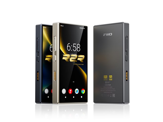 FiiO、フルバランスR2R DAC回路をポータブル初搭載のAndroid 13採用DAP