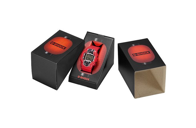 カシオ、日本の酒場文化「赤提灯」をモチーフにしたG-SHOCK「DW