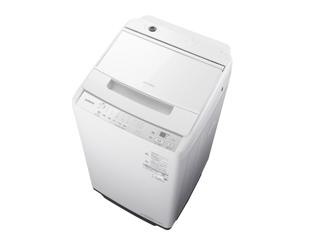 日立、「[衣類長もち]高濃度洗浄」を採用した全自動洗濯機「ビート
