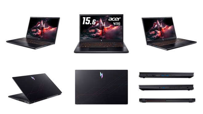 エイサー、Ryzenを搭載したゲーミングノートPCの16型/15.6型モデル