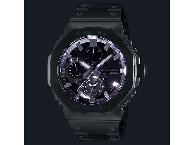 カシオ、八角形フルメタルクロノグラフの「G-SHOCK GMC-B2100ADS