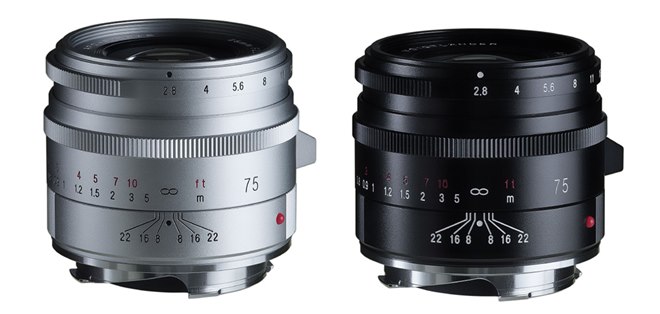 コシナ、VMマウントに対応した中望遠レンズ「APO-SKOPAR 75mm F2.8 VM