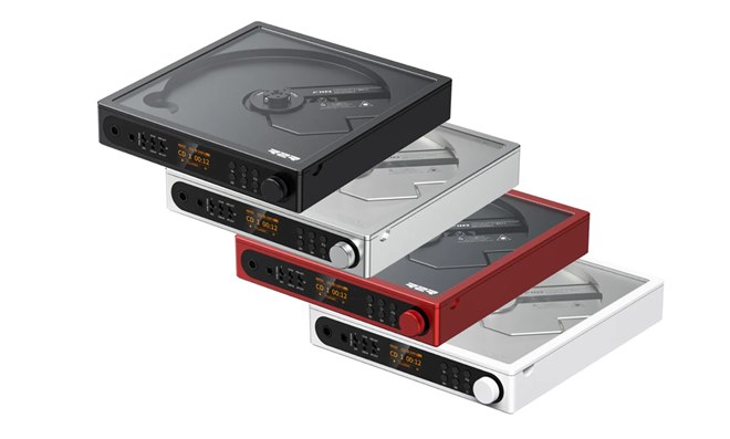 レッド デジタルオーディオプレーヤー FiiO、24bit R2R DACを搭載したポータブルCDプレーヤー「DM15 R2R」に