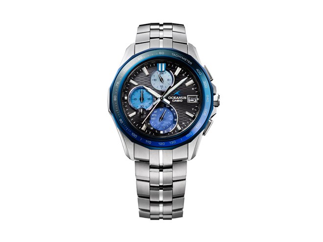 カシオ、伝統的な阿波藍で大海の色彩を表現した「OCEANUS」限定モデル3