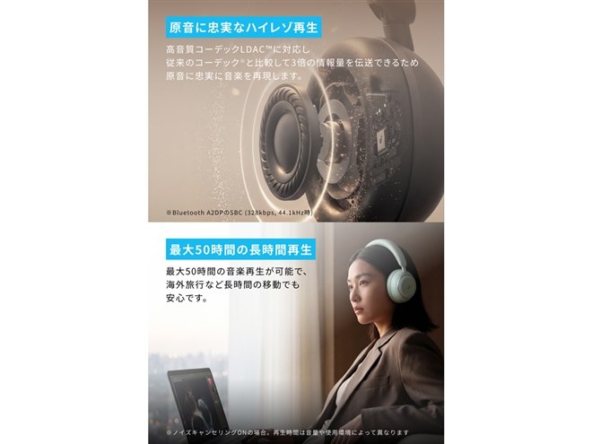 Anker、ウルトラノイズキャンセリング 3.5搭載のワイヤレスヘッドホン