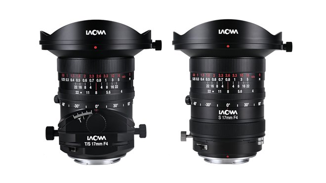 LAOWA、104度の超広角で歪曲を抑制した「LAOWA 17mm F4 Zero-D Tilt