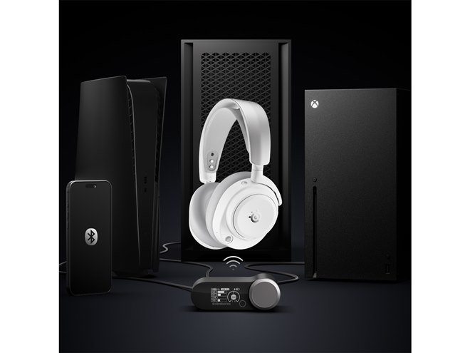 SteelSeries、最大4系統同時オーディオミックスとハイレゾワイヤレスに