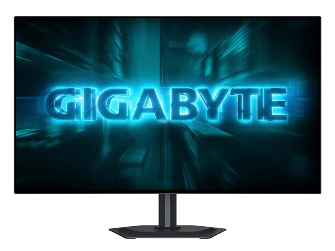 glancy 純国産　27インチ 4K 有機EL モニター GIGABYTE、ピーク輝度1300nitの27型WQHD有機ELゲーミングモニター