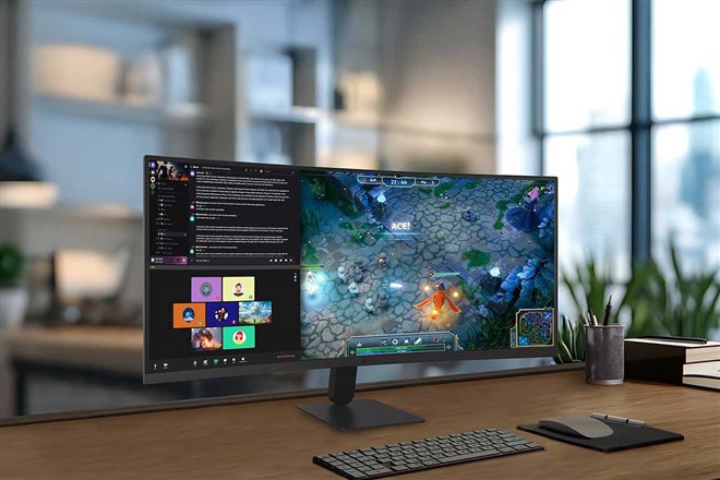 LG、120Hz駆動に対応した34型曲面ウルトラワイドディスプレイ「34U601B