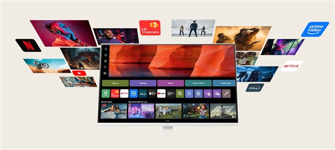 LG、webOSを搭載した31.5型4K液晶ディスプレイ「32U721SB-W」など3