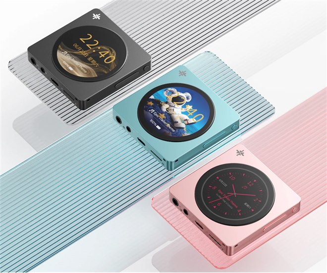 FiiO、1.8型の円形タッチ液晶を搭載したエントリーDAP「Snowsky DISC