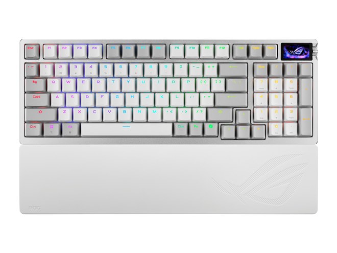 ASUS、メカニカルスイッチや磁気スイッチを搭載したROGゲーミング ASUS、メカニカルスイッチや磁気スイッチを搭載したROGゲーミング