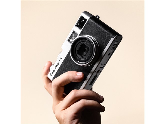 Camp Snap、4種フィルター切替ダイヤルを備えたスクリーンレスデジカメ