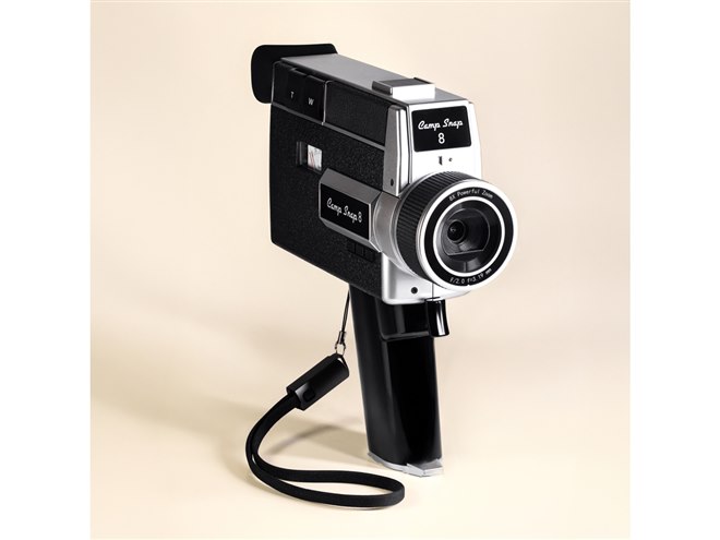 Camp Snap、レトロスタイルのスクリーンレスビデオカメラ「Camp Snap 8