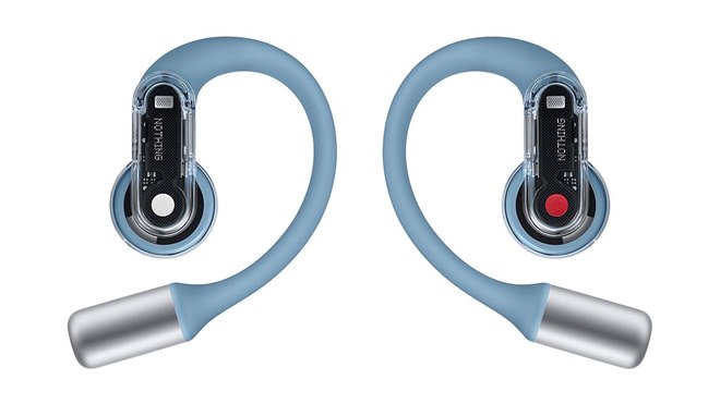 Nothing、オープンウェアラブルイヤホン「Ear (open)」に新色ブルーを Nothing、オープンウェアラブルイヤホン「Ear (open)」に新色ブルーを