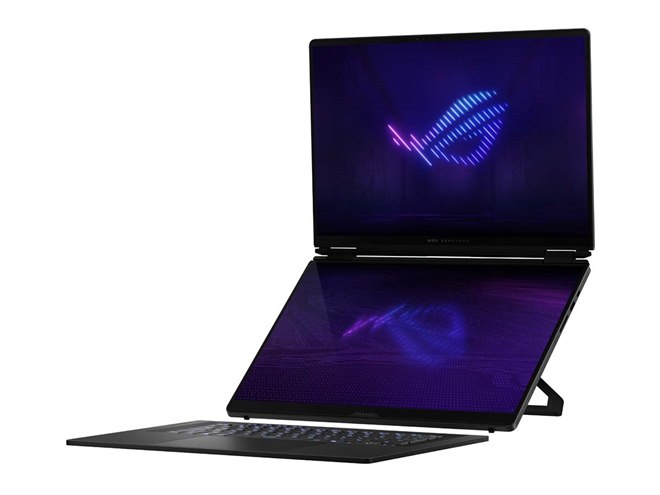 その他 PC ASUS 約150万円、ASUSから2画面有機ELの16型ゲーミングPC「ROG Zephyrus Duo