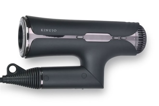 KINUJO ドライヤー KINUJO、2.7m3/分の大風量や自動温度調節機能を備えたヘアドライヤー