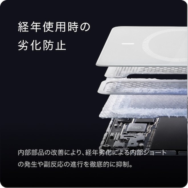 Anker、釘刺し試験100％通過可能なモバイルバッテリー「Nano Power