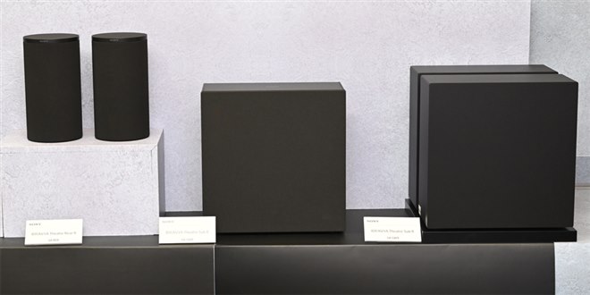 ソニー、デュアル対向ドライバー構成を採用したサブウーハーなど新型