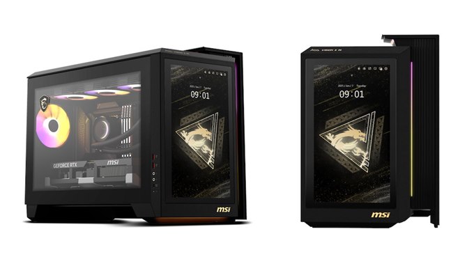 MSI、13.3型タッチパネル液晶を備えたハイエンドゲーミングPC「MEG