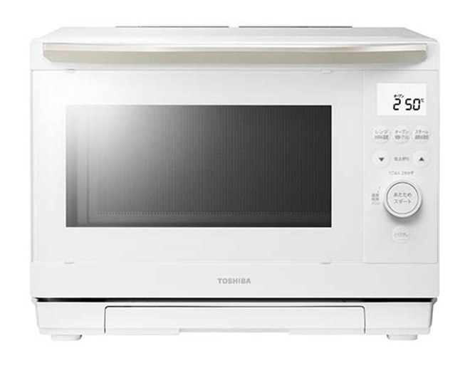 東芝、26Lワイド＆フラット庫内を採用した過熱水蒸気オーブンレンジ