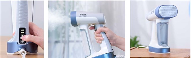 ティファール、25g/分のパワフルスチームを備えた衣類スチーマー