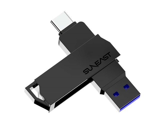 SUNEAST、軽量約20gで最大1050MB/sのポータブルSSD「Revolve R10 mini