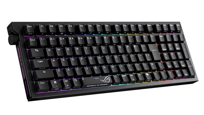 ASUS ROG ゲーミングキーボード＆高性能ワイヤレスマウス ASUS、メカニカルスイッチ採用のゲーミングキーボード「ROG Strix