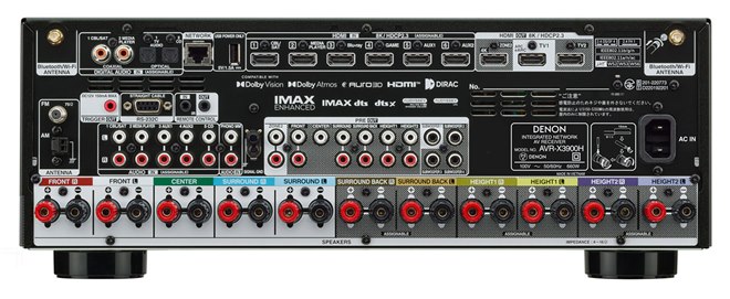 デノン、電流出力型32bitマルチチャンネルDAC搭載のAVアンプ「AVR