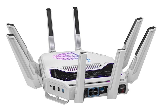 ASUS、Wi-Fi 7や10GbEポートに対応したAIコア内蔵ゲーミングルーター
