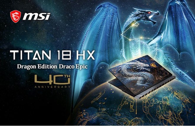 MSI、創立40周年を記念したフラッグシップゲーミングノートPC「Titan