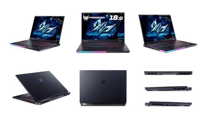 エイサー、インテル Core UltraとGeForce RTX 50シリーズを搭載した18