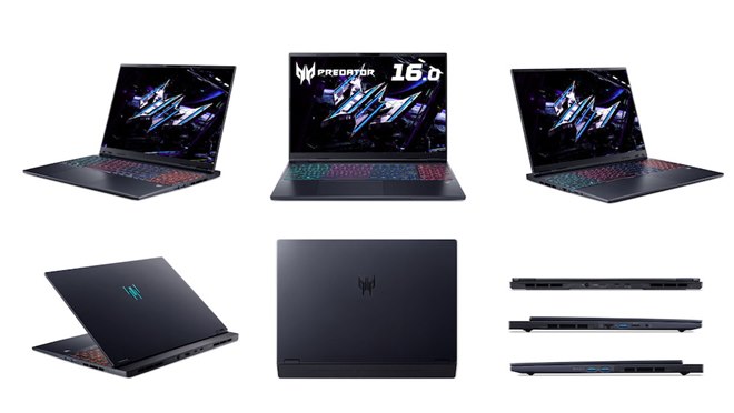 エイサー、インテル Core UltraとGeForce RTX 50シリーズを搭載した18