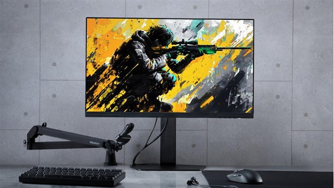 MSY、Mini LED搭載の360Hz駆動24.5型ゲーミングモニター「THE SHOOTER