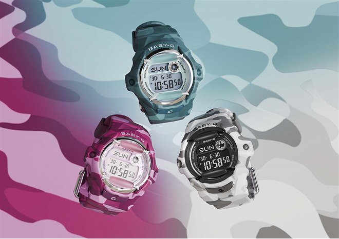 �I���W�i���J���t���[�W�������x�[����o���h�ɔz�����uBABY-G�v��BG-169�V���[�Y3���f��