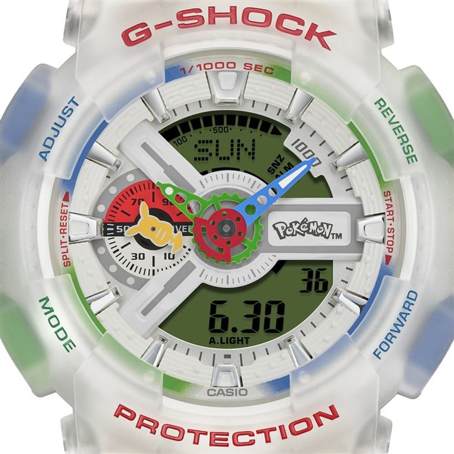 カシオ、G-SHOCK×ポケモンの30周年コラボレーションモデル「GA-110PKM