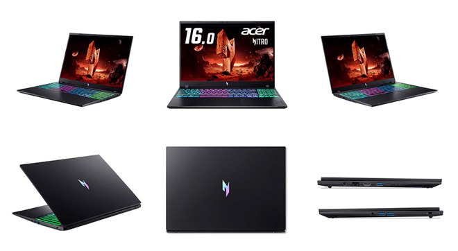 エイサー、「GeForce RTX 50」シリーズを搭載した16型ゲーミングノート
