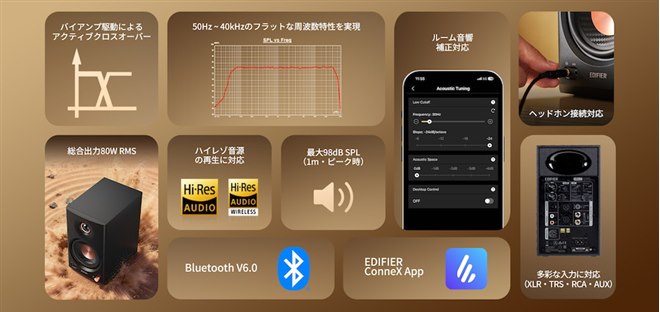 EDIFIER、LDAC対応のアクティブモニタースピーカー「MR4 MKII」 - 価格.com