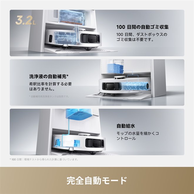 Dreame、ローラーモップ搭載のロボット掃除機「Dreame Aqua10s Roller