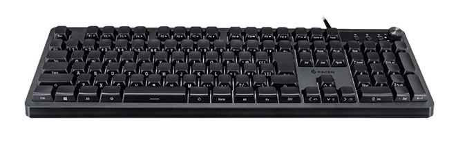 センチュリー、側面印字を採用したメンブレン式ゲーミングキーボード