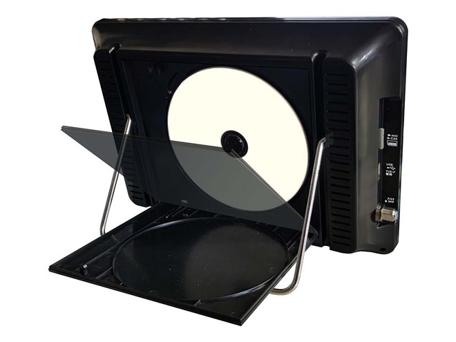 ダイアモンドヘッド、地デジ搭載の10.1型ポータブルDVDプレーヤー「OT