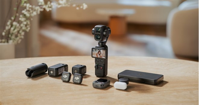 DJI、1型CMOSセンサーやデュアルレンズを搭載した3軸ジンバルカメラ