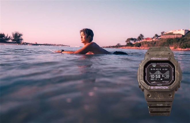 カシオ、五十嵐カノア選手コラボ第4弾のG-SHOCK「GBX-H5600KI」 - 価格.com