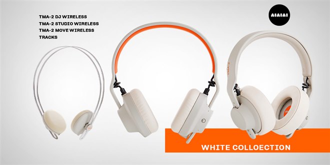 AIAIAI、ヘッドホン「TMA-2」「Tracks」にピュアホワイトのカラーを
