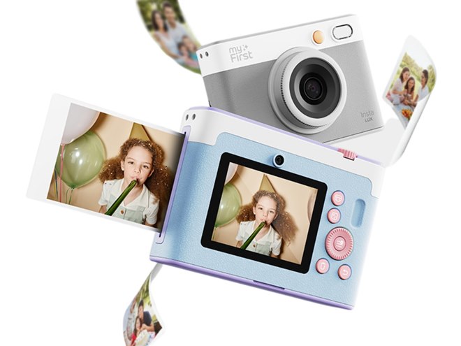 myFirst、昇華型熱転写プリンター搭載のポータブルインスタントカメラ