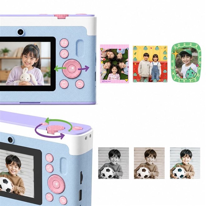 myFirst、昇華型熱転写プリンター搭載のポータブルインスタントカメラ
