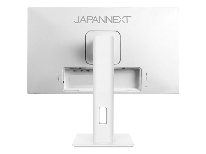 JAPANNEXT、ホワイトで統一した23.8型WQHD液晶ディスプレイ「JN