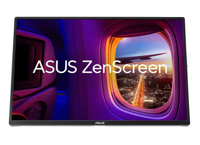 ASUS、16型有機ELのポータブルモニター「ZenScreen OLED MQ16FC