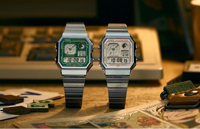 カシオ、デジタルウオッチ「CASIO CLASSIC A130」にレトロな新色2